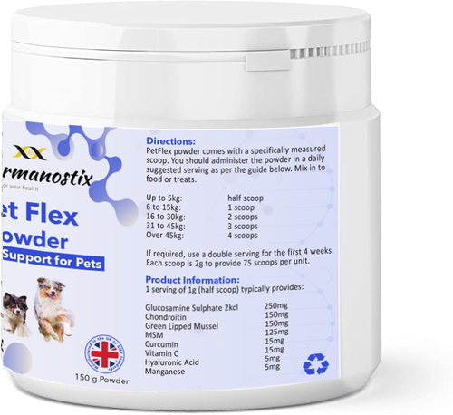 PetFlex Powder- Joint Support Supplement for Cats and Dogs 150g